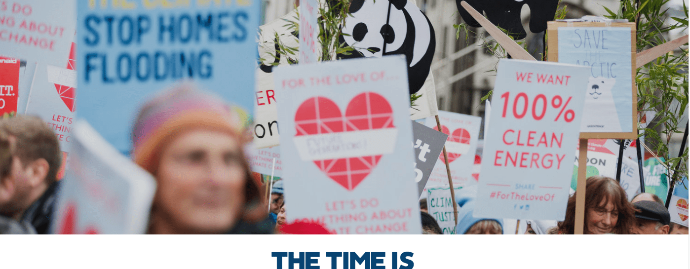 The Time Is Now - The Climate Coalition