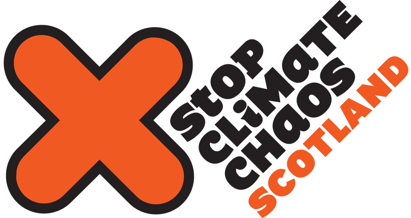 Stop Climate Chaos Scotland logo